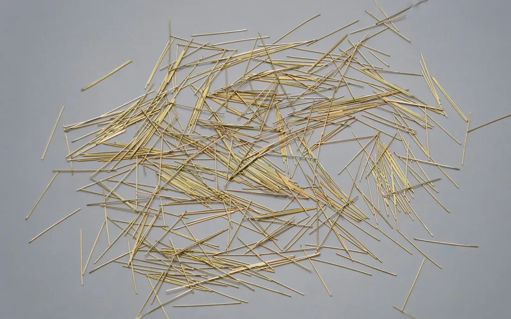 brass-Coated Steel Fiber 12mm